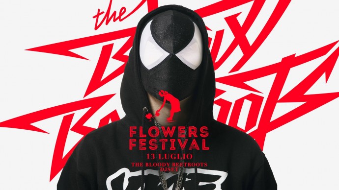 The Bloody Beetroots (djset) + Priestess + Fran e i Pensieri Molesti al Flowers Festival 2019 di Collegno (To)